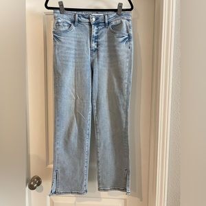 Vervet split hem cropped jeans size 29